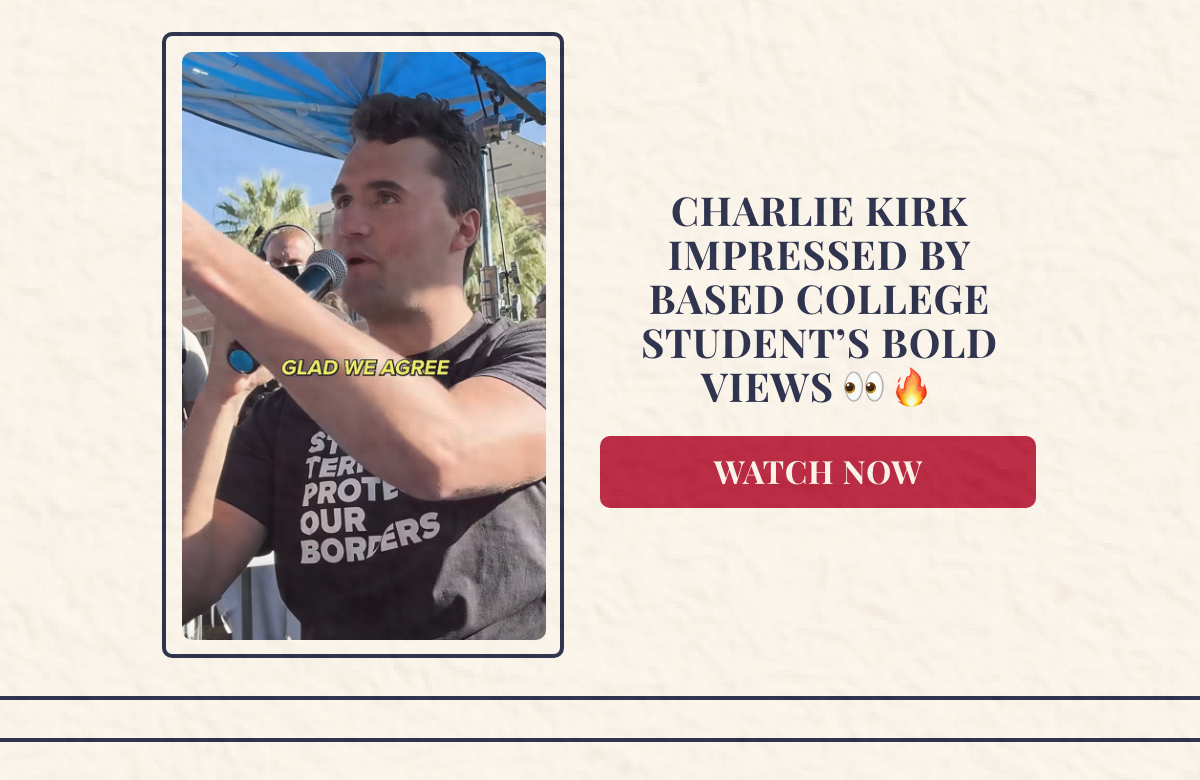 Charlie Kirk Impressed By...